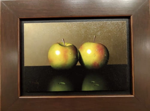 Two Little Apples 4x6 at Hunter Wolff Gallery